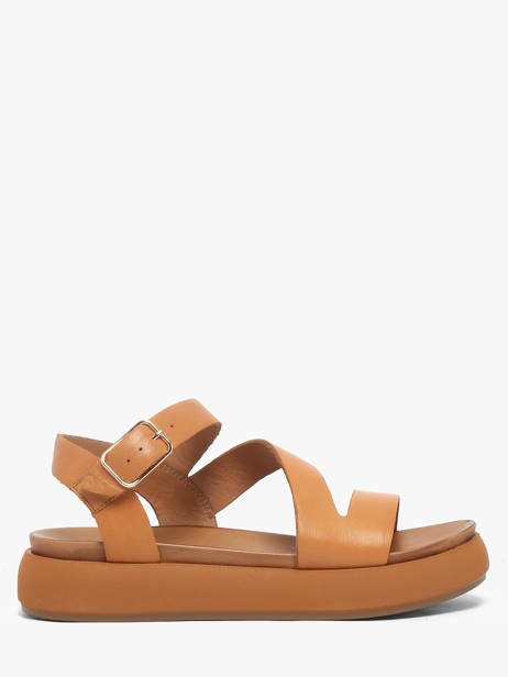 Sandales En Cuir Inuovo Orange accessoires 96001CCN