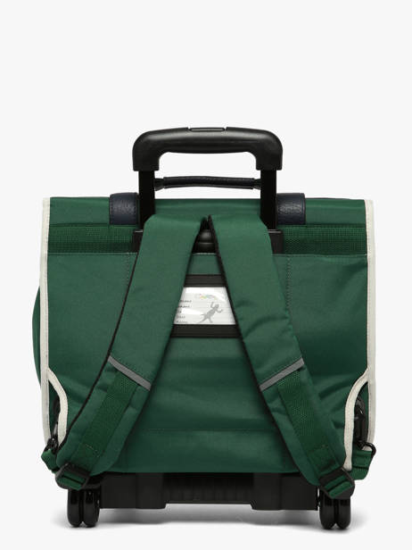 Cartable à Roulettes 2 Compartiments Vintage Urban Cameleon Vert vintage urban CR38 vue secondaire 3