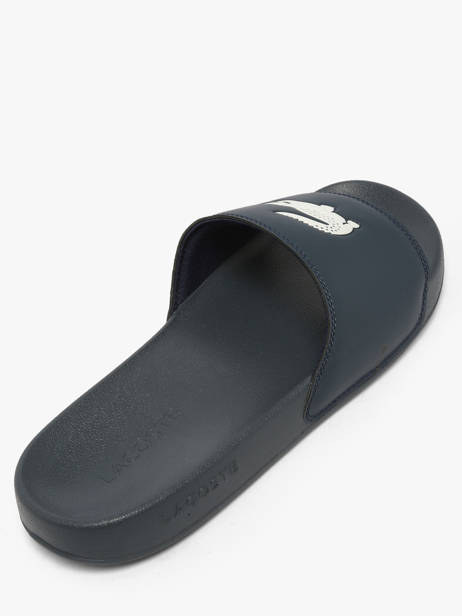 Claquettes Lacoste Bleu men 9CMA0041 vue secondaire 2