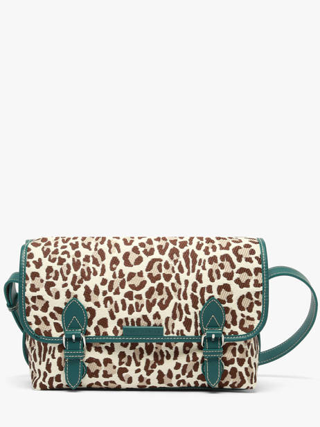Sac Bandoulière Loulou Leder En Raffia Paul marius Multicolore raphia LOULORAP