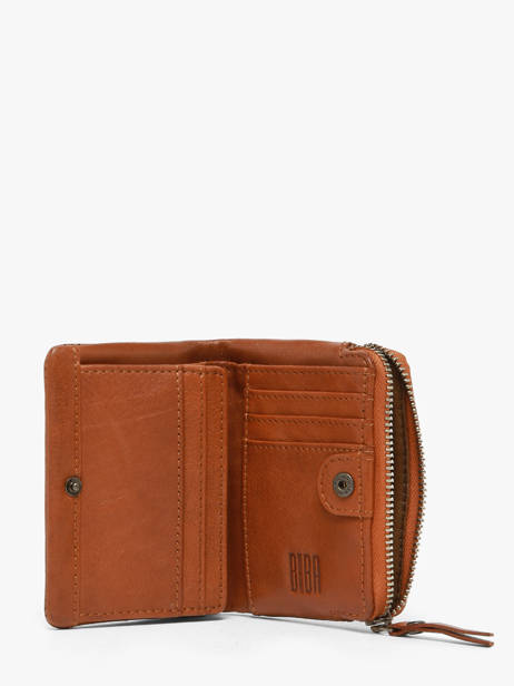 Portefeuille Cuir Biba Marron wallet KAT2L vue secondaire 1