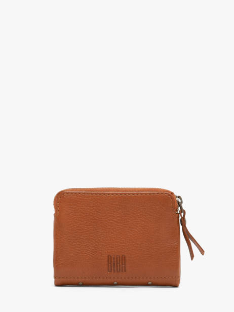 Portefeuille Cuir Biba Marron wallet KAT2L vue secondaire 3