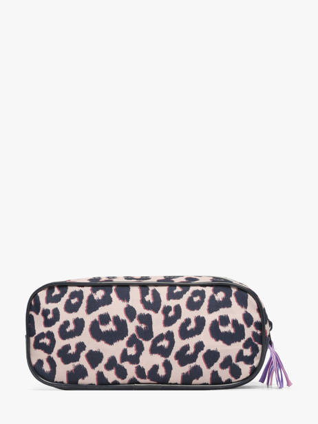 Trousse 2 Compartiments Milky kiss Beige leopard luxe 1363 vue secondaire 2