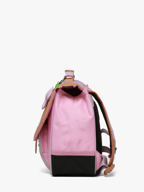 Cartable 1 Compartiment Tann's Violet les fantaisies f 35195 vue secondaire 2