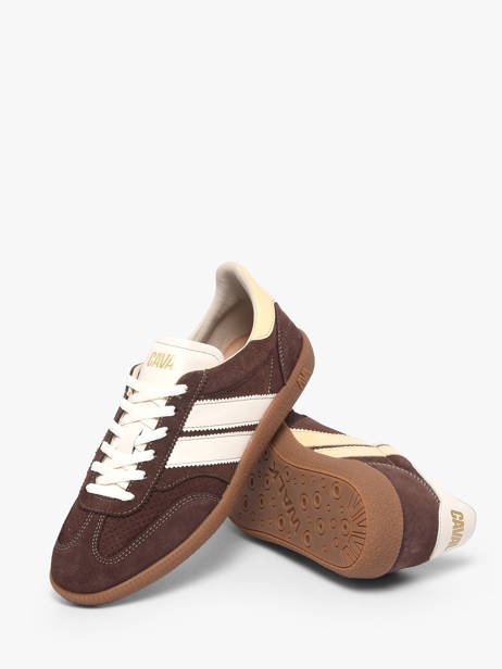 Sneakers En Cuir Caval Marron women BAPULS1P vue secondaire 2