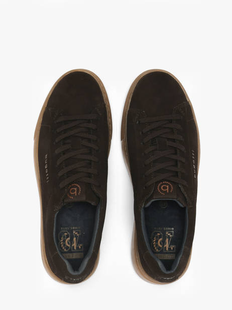Sneakers En Cuir Bugatti Marron men 322AS206 vue secondaire 3