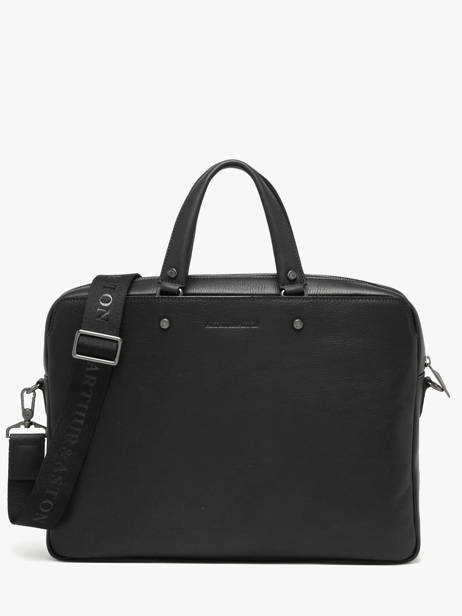 Porte Documents (main) Arthur & aston Noir danny 2