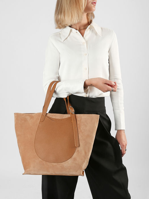 Longchamp Complice softy Besaces Marron