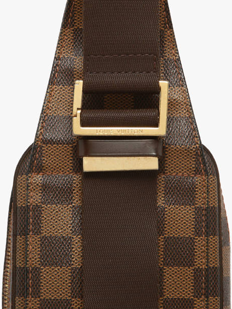 Sac Banane D'occasion Louis Vuitton Geronimos Damier Louis vuitton Marron second life CA1014 vue secondaire 4