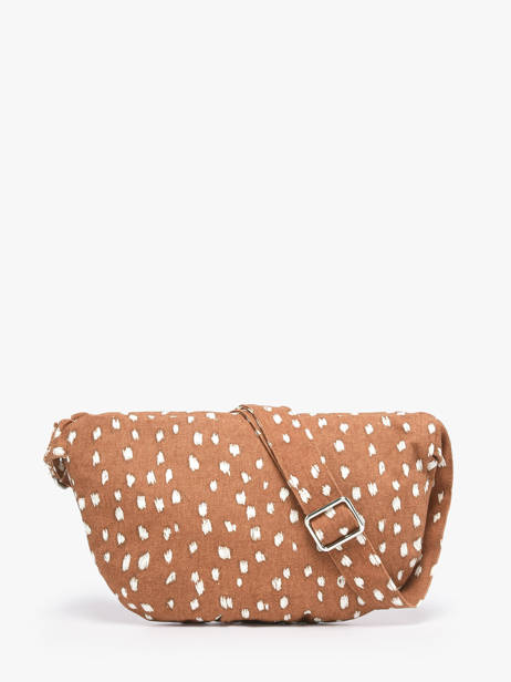 Le Sac Banane Custine Coton Recyclé Rivedroite Marron biche oh ma biche CUSTBICH vue secondaire 3
