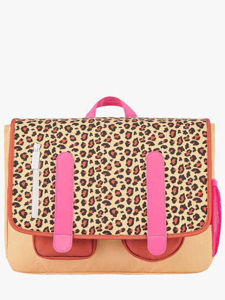 Cartable 1 Compartiment Hello hossy Beige cool kids P6