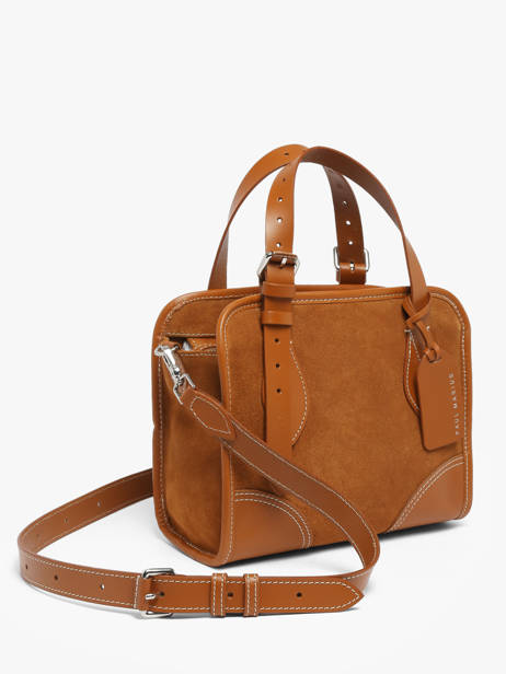Sac Le Cabas S La Suite Cuir Paul marius Marron la suite CABSSSUI vue secondaire 1