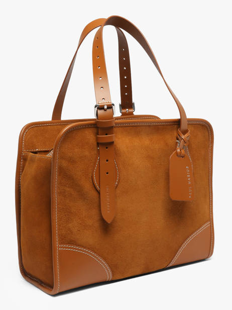 Sac Le Cabas La Suite Cuir Paul marius Marron la suite CABASSUI vue secondaire 1