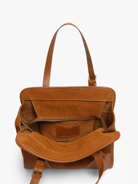 Sac Le Cabas La Suite Cuir Paul marius Marron la suite CABASSUI vue secondaire 2