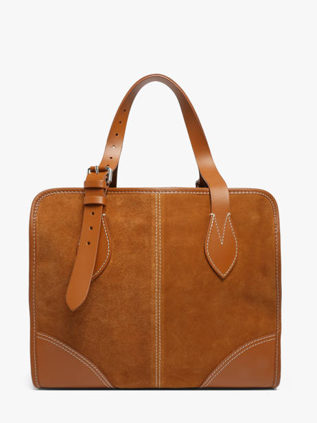 Sac Le Cabas La Suite Cuir Paul marius Marron la suite CABASSUI vue secondaire 3