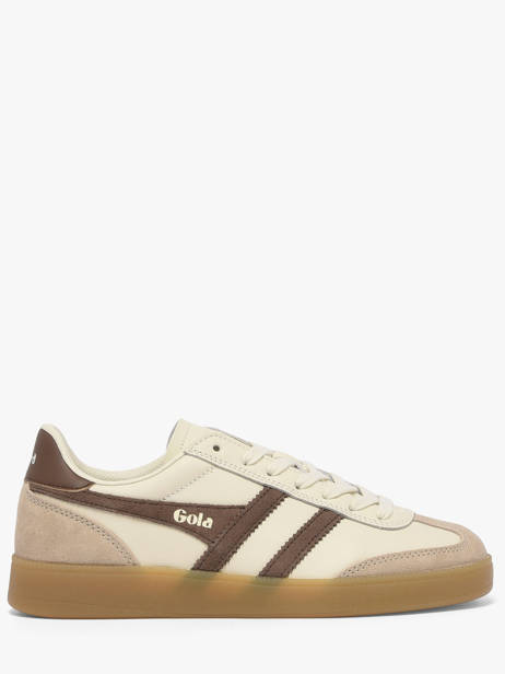 Sneakers En Cuir Gola Or women CLB744HC