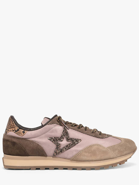 Sneakers Plateforme Cetti Rose accessoires SRA