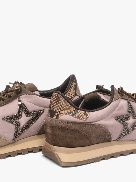 Sneakers Plateforme Cetti Rose accessoires SRA vue secondaire 3