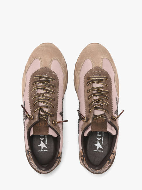 Sneakers Plateforme Cetti Rose accessoires SRA vue secondaire 4