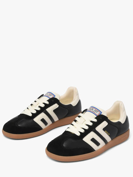 Sneakers Cloud En Cuir Back 70 Noir accessoires 307 vue secondaire 2