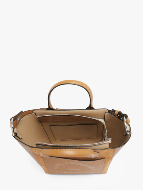 Sac à Main K Daily Cuir Karl lagerfeld Marron k daily B3W30094 vue secondaire 3