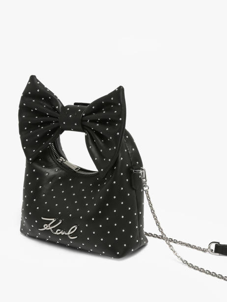 Sac Bandoulière K Signature Polyurethane Karl lagerfeld Noir k signature B3W30111 vue secondaire 1