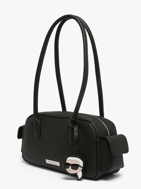 Bowling K Ikon Cuir Karl lagerfeld Noir k ikon B3W30119 vue secondaire 1