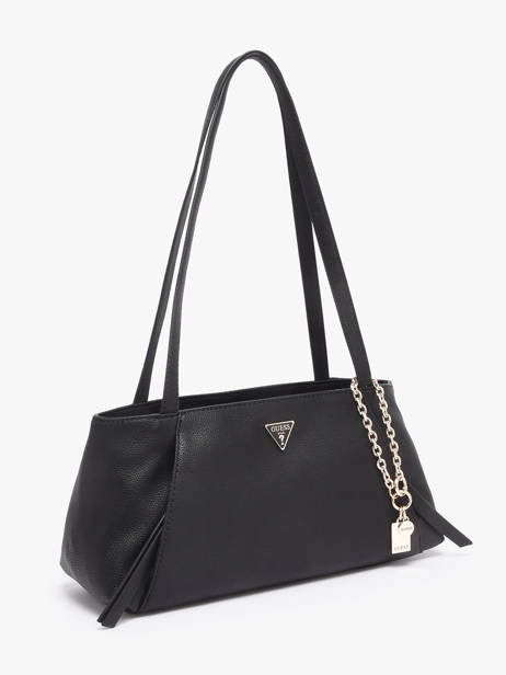 Sac Porté épaule Devon Polyurethane Guess Noir devon BG974509 vue secondaire 1