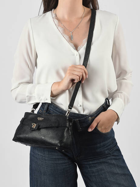 Sac Bandoulière Ella Guess Noir ella PD974673 vue secondaire 1