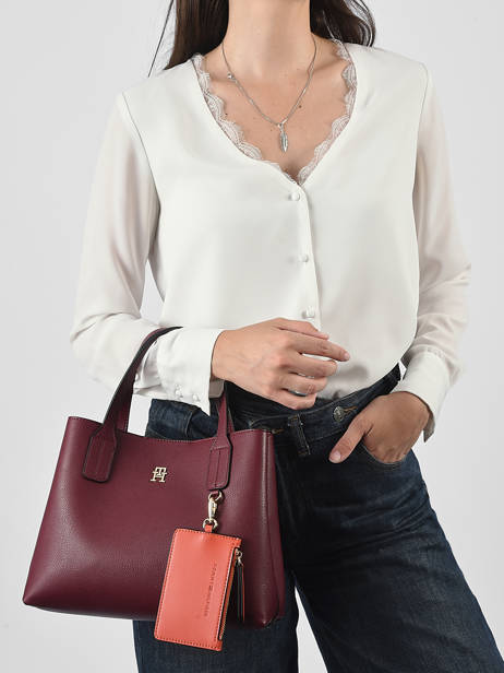 Sac à Main Th Icon Tommy hilfiger Rouge th icon AW18722 vue secondaire 1