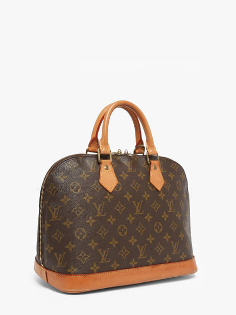 Sac à Main D'occasion Louis Vuitton Alma Monogrammé Louis vuitton Marron second life F9JIQXUI vue secondaire 2