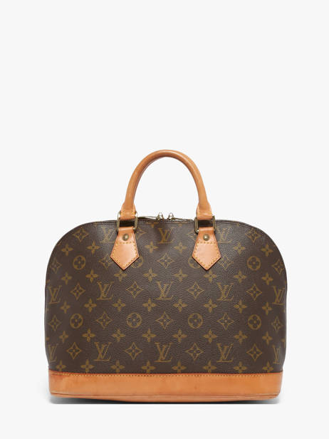 Sac à Main D'occasion Louis Vuitton Alma Monogrammé Louis vuitton Marron second life F9JIQXUI vue secondaire 7