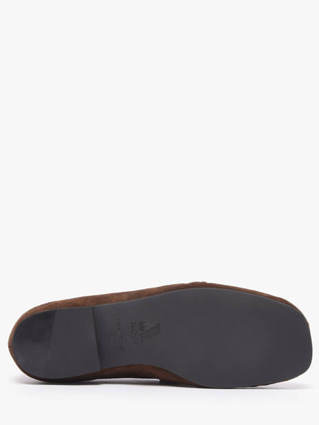 Mocassins En Cuir Alohas Marron women 10121401 vue secondaire 4