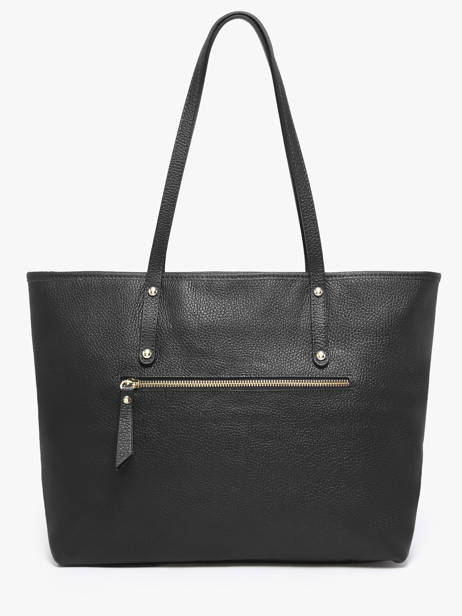 Cabas Caviar Cuir Milano Noir caviar CA19111O vue secondaire 3