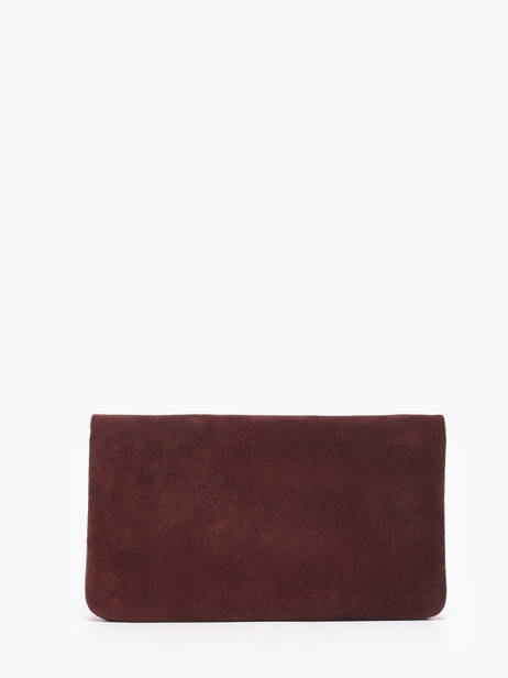 Porte-monnaie Velvet Cuir Milano Marron velvet VE23113O vue secondaire 2
