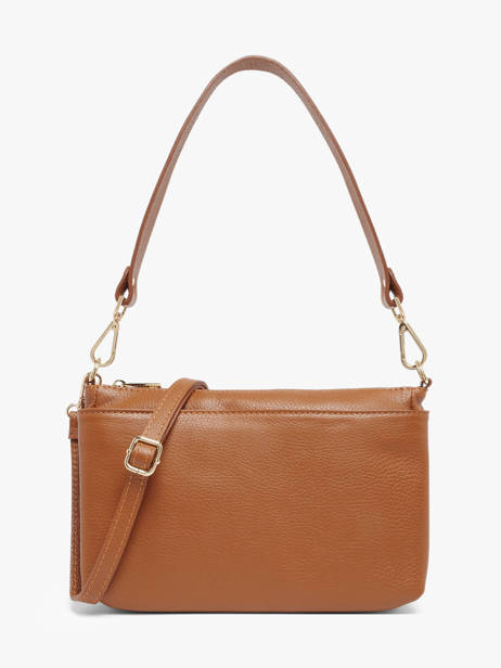 Sac Bandoulière Caviar Cuir Milano Beige caviar CA25066O