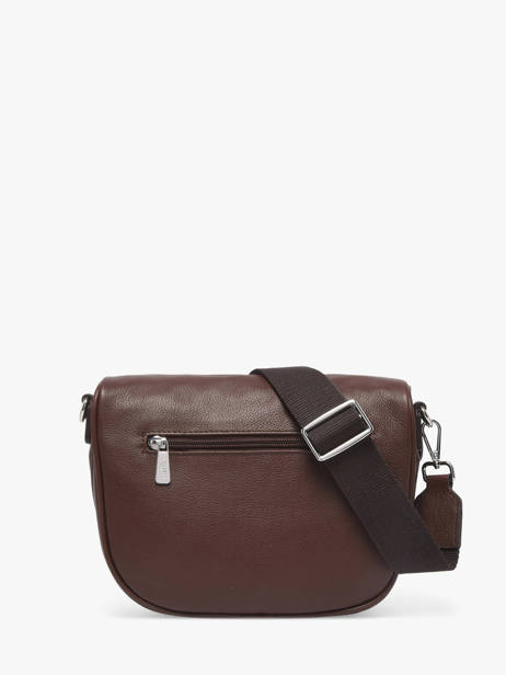 Sac Banane Cuir Hexagona Marron confort 466110 vue secondaire 3