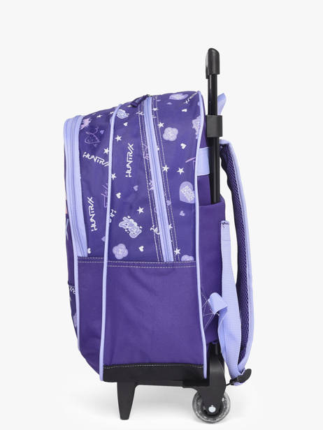 Sac A Dos à Roulettes 1 Compartiment K-pop demon hunters Violet huntrix 26AJ204R vue secondaire 2