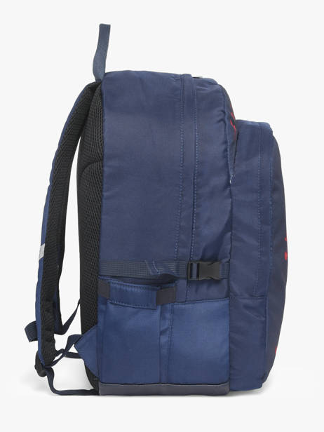 Sac à Dos 2 Compartiments Caramel et cie Bleu boheme FI vue secondaire 2