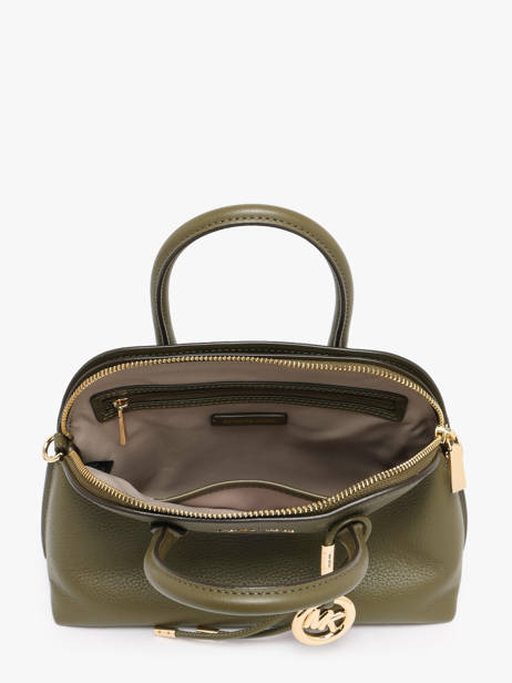 Sac Porté Main Freddie Cuir Michael kors Vert freddie T6GX4S2L vue secondaire 3