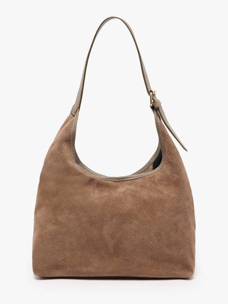 Sac Porté épaule Velvet Caviar Cuir Milano Marron velvet caviar VC26062 vue secondaire 4