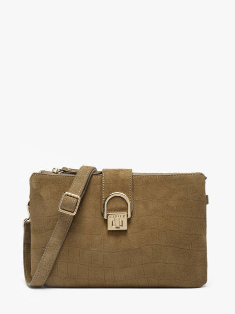 Sac Bandoulière Equestre Croco Equestre Croco Etrier Marron equestre croco EEQC0143