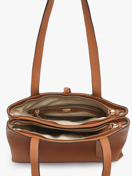 Sac Porté épaule Torsade Cuir Etrier Marron torsade ETOS173L vue secondaire 4