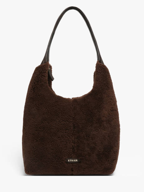 Sac Porté épaule Amboise Cuir Etrier Marron amboise EAMB154M