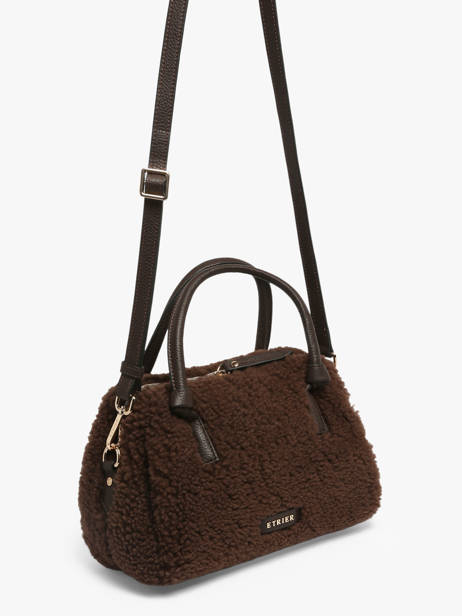 Sac Bandoulière Amboise Cuir Etrier Marron amboise EAMB220S vue secondaire 3