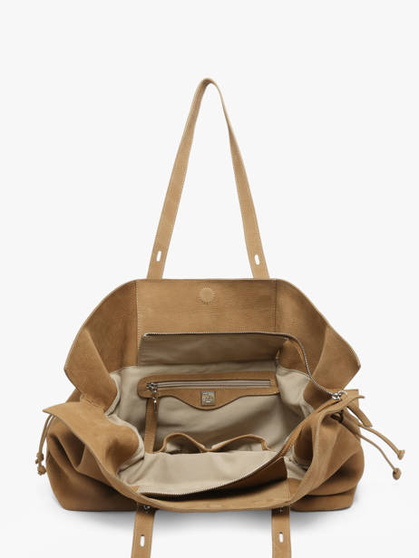 Sac Porté épaule Cavalier Nubuck Cuir Etrier Marron cavalier nubuck ECAN215L vue secondaire 4