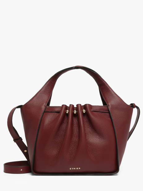 Sac Porté épaule Foudre Cuir Etrier Rouge foudre EFOD238M