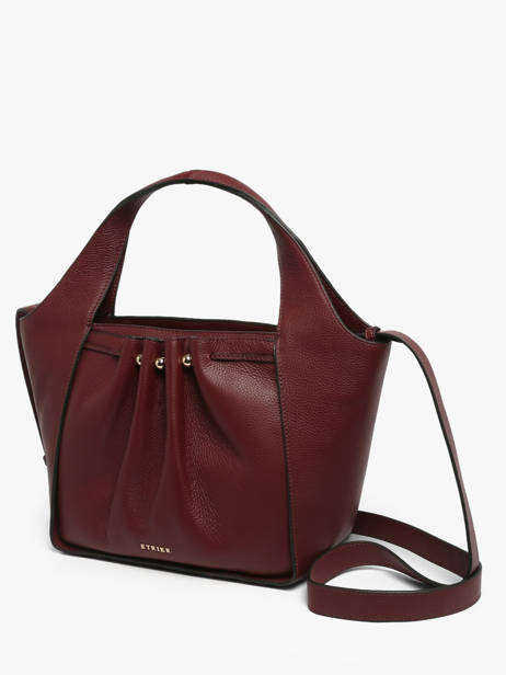 Sac Porté épaule Foudre Cuir Etrier Rouge foudre EFOD238M vue secondaire 3