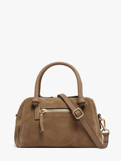 Sac Porté Main Sienne Cuir Etrier Marron sienne ESIN220S vue secondaire 6