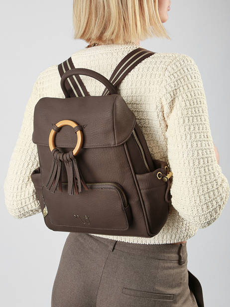 Sac à Dos Camomille Woomen Marron camomille WCAO02 vue secondaire 1